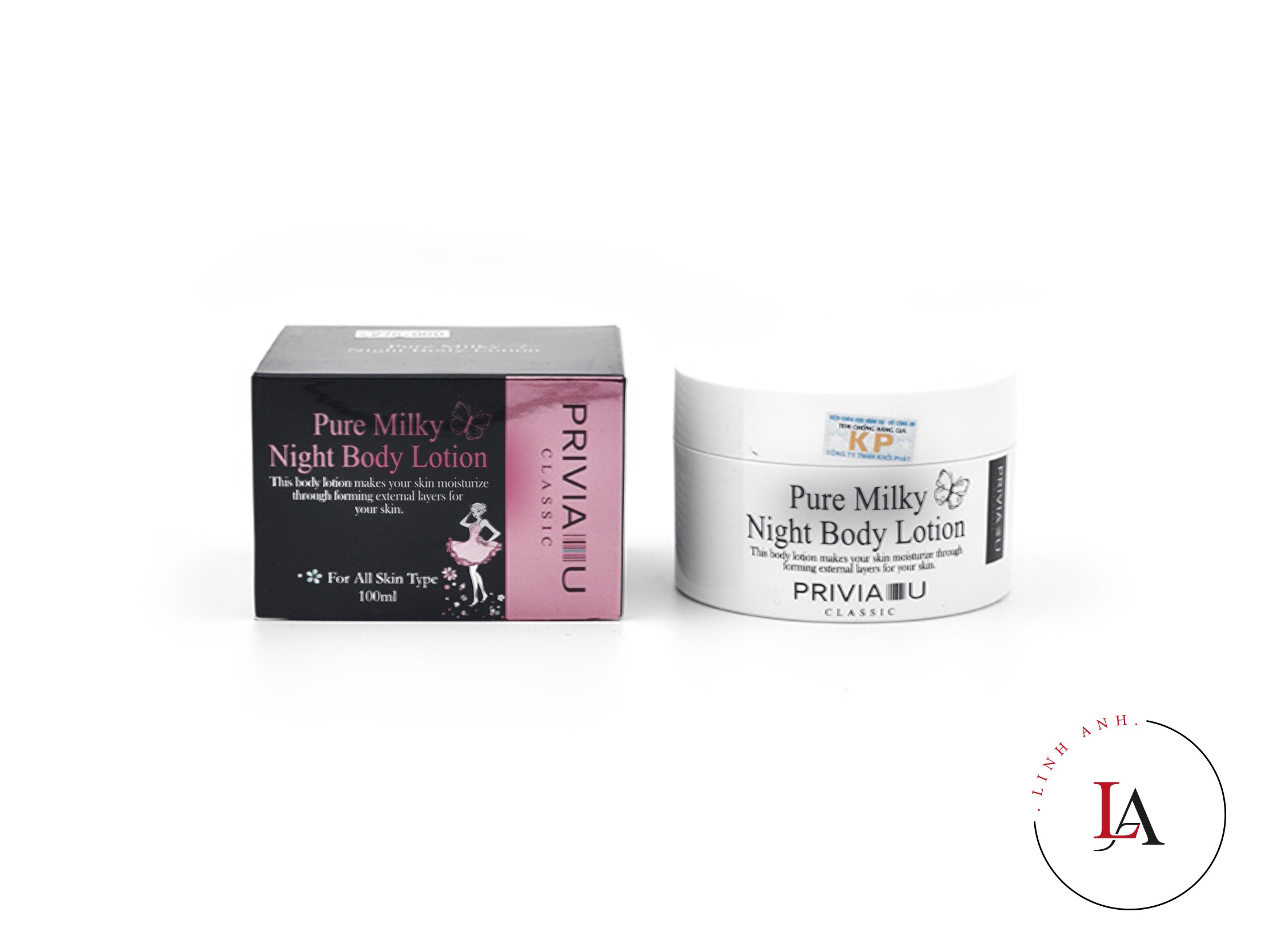 Dưỡng thể Privia 100ml